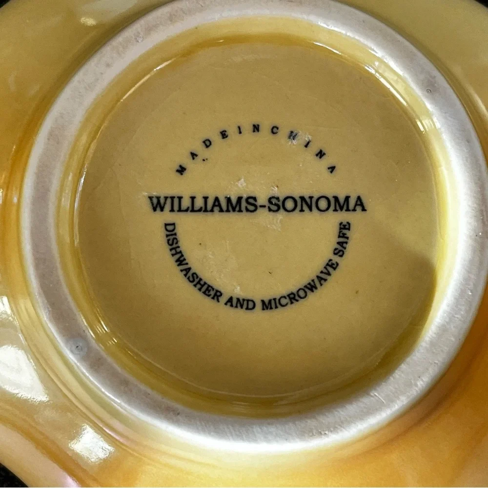 Set of 4 Williams Sonoma Heirloom Tomato Dip Dipping Bowls